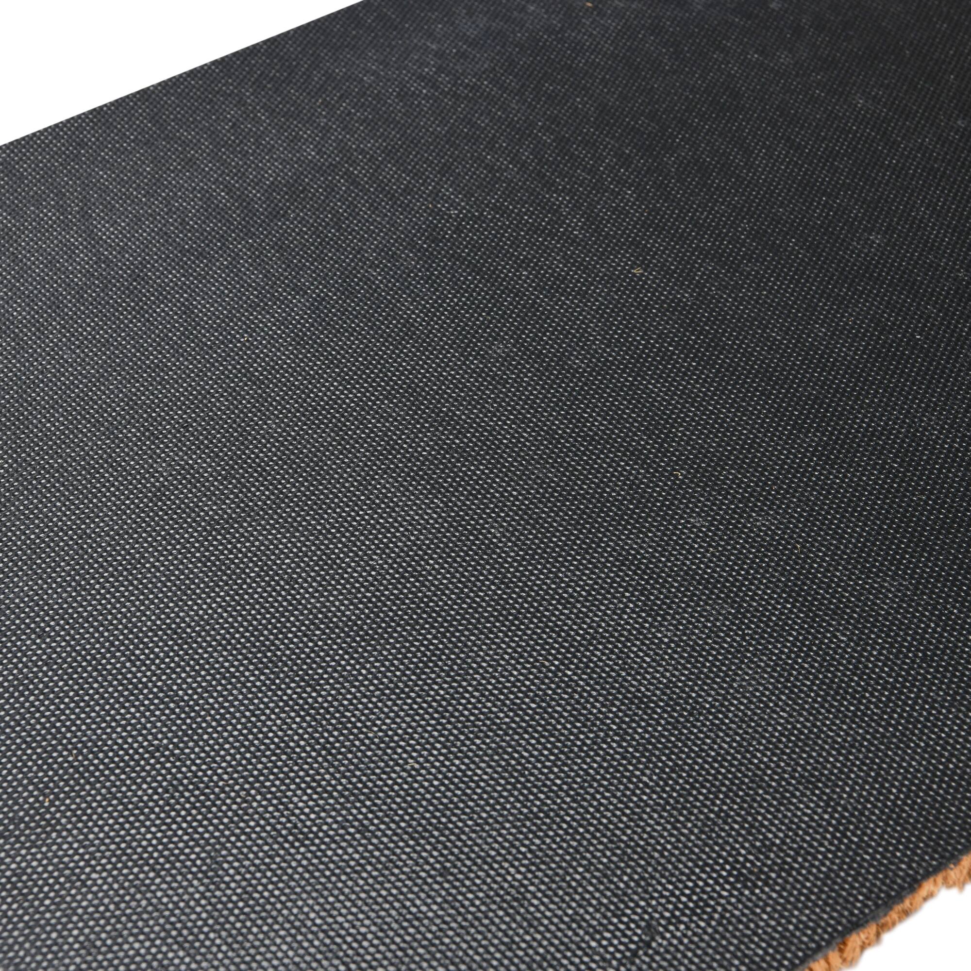 Hello Honey® Geometric Coir Doormat